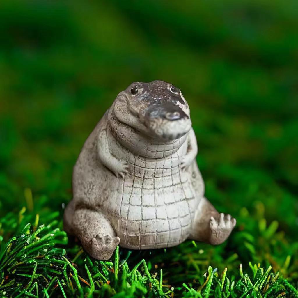 Chubby Petit Crocodile Objets décoratifs intérieurs