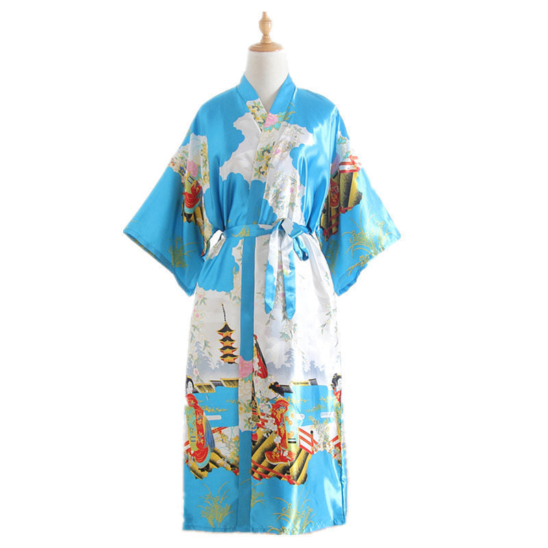 Cardigan court Kimono peignoir pour femmes