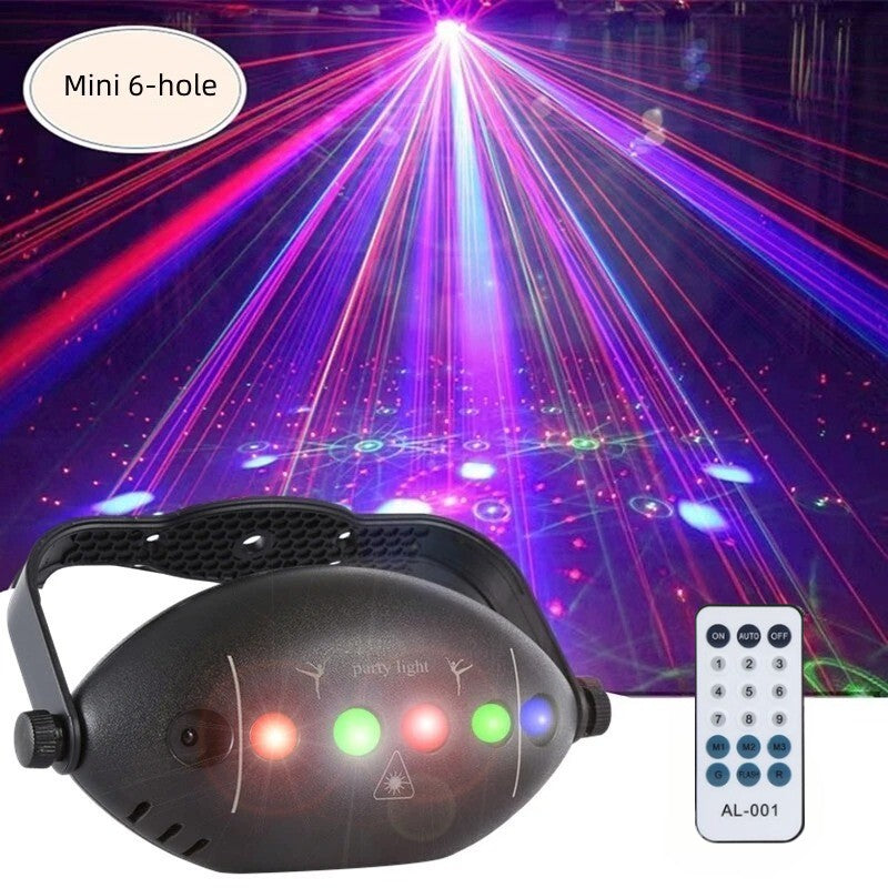 RGB Disco Lights Stage DJ Party Laser Light Projector Light Strobe Party Club UK