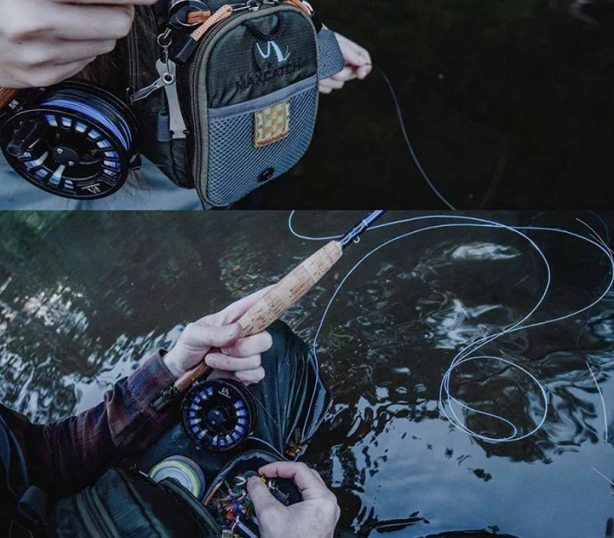 Sac de pêche à la mouche multi-fonctionnel assorti Vest Accessory