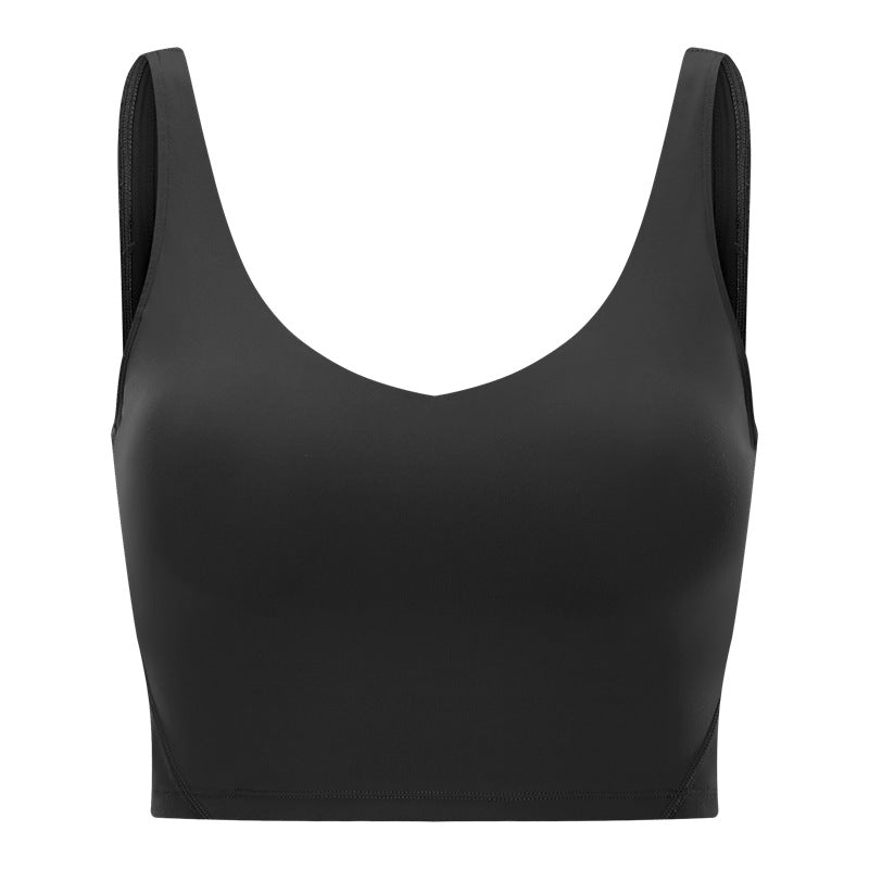Soutien-gorge de sport de style Vest pour femmes