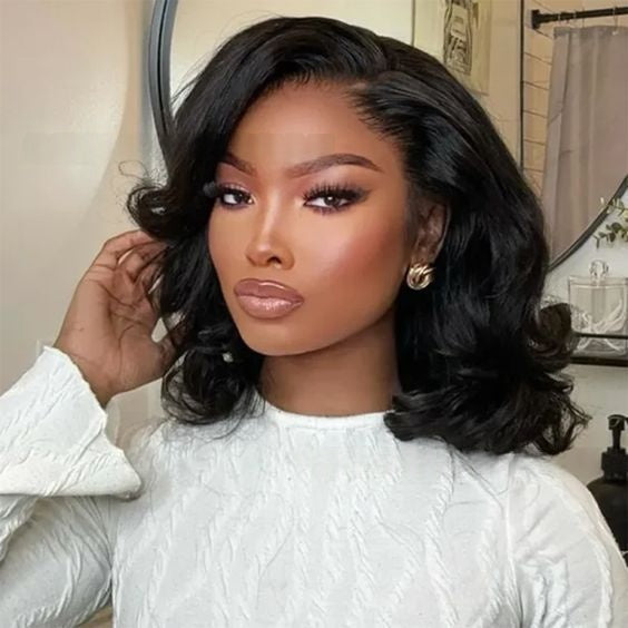 Perruque complète des cheveux humains pour femmes Perruque complète