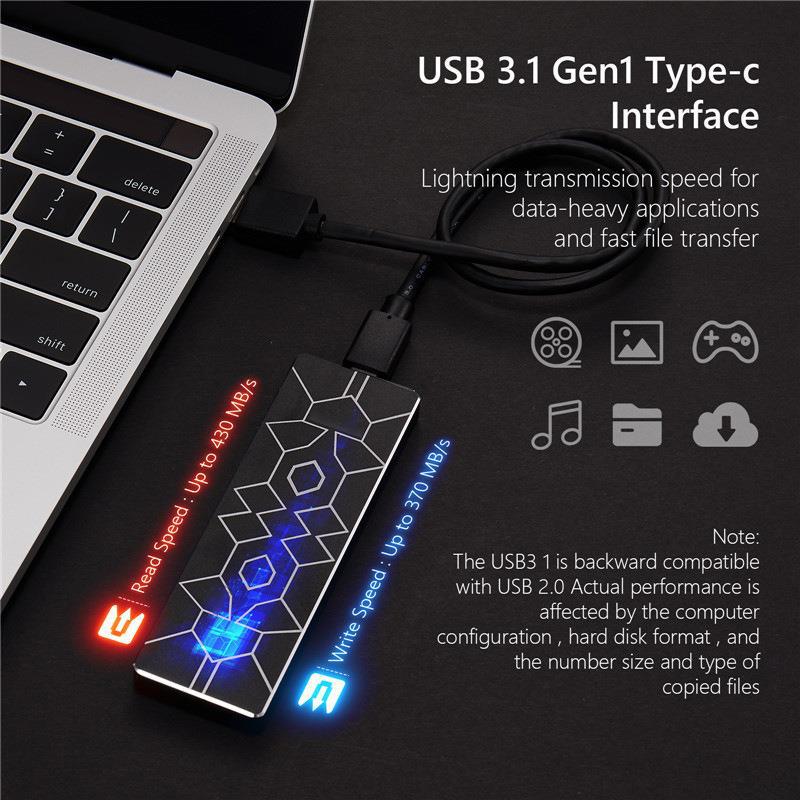Ultra-thin mobile SSD model