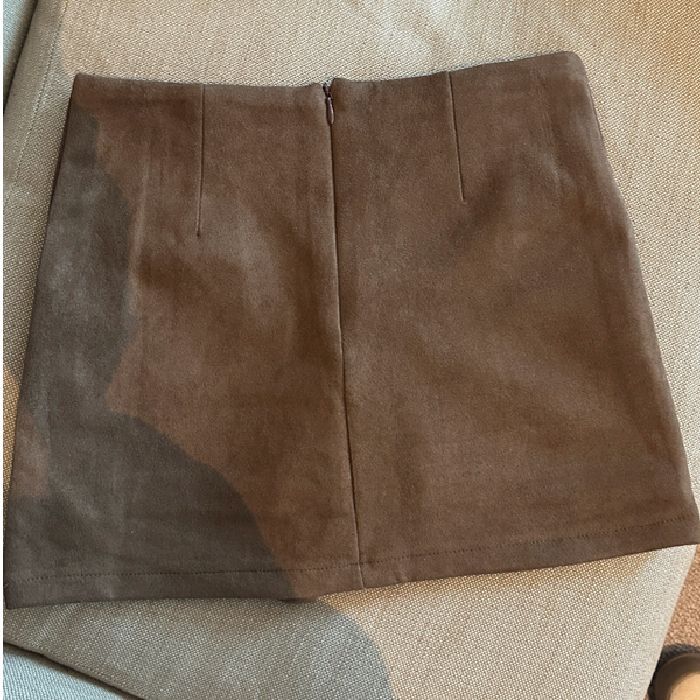 Suede de style coréen Jupe de carrosserie haute portée