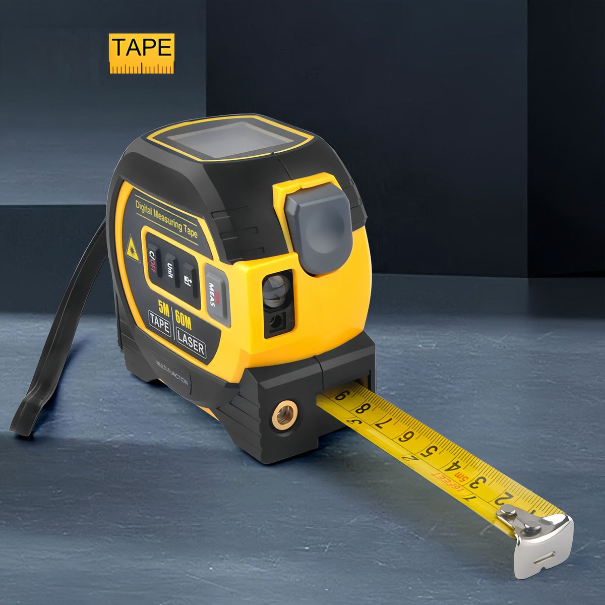Laser Range Finder Haute précision de mesure de distance de règle infrarouge ruban laser portable Ra
