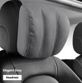 Appui-tête de voiture-Élégant Gray-1 pièce