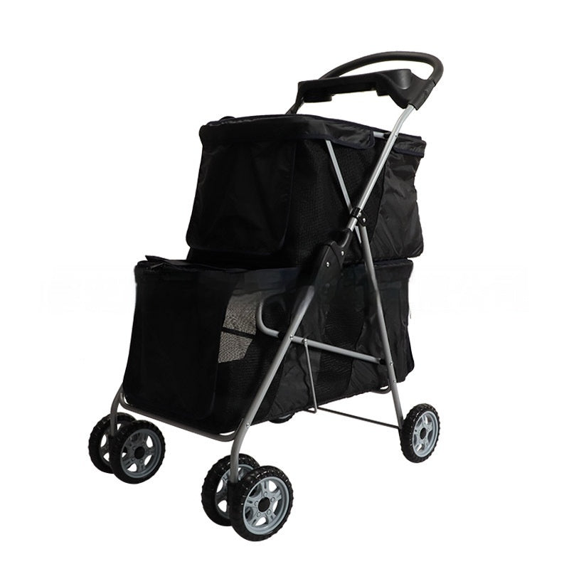 Petit poussette pliante légère