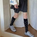 Basique Polyvalent Slimming Respirant Coton Knee-high Femmes Chaussettes