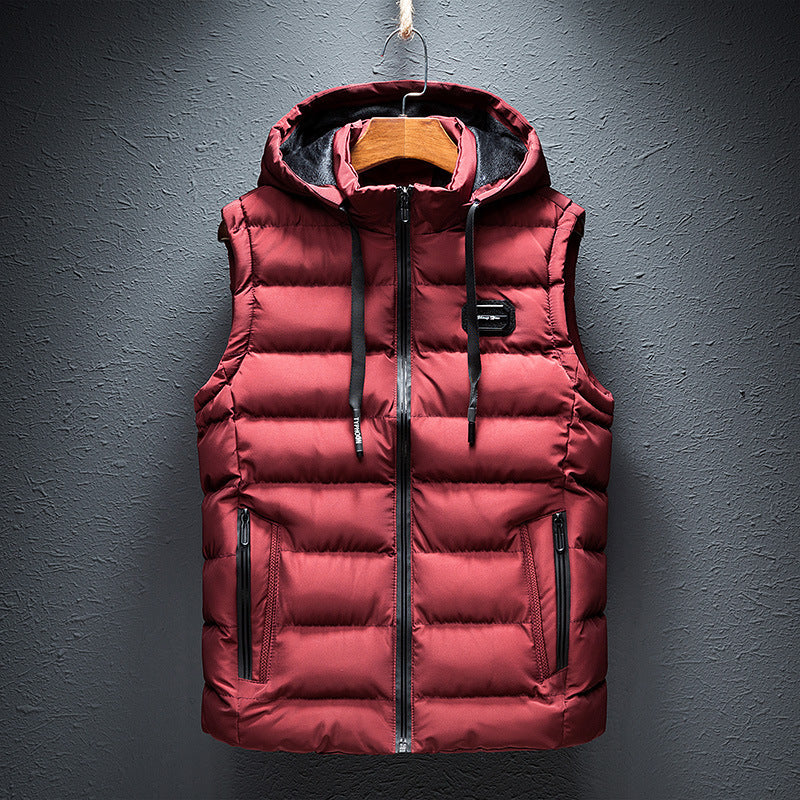 Veste mince rembourrée en coton pour homme