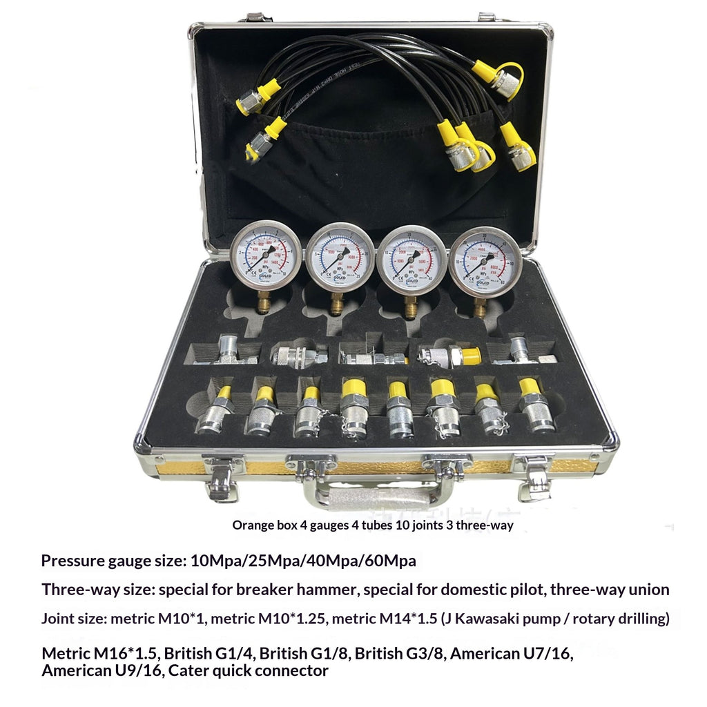 Mesure de pression pneumatique antichoc en acier inoxydable