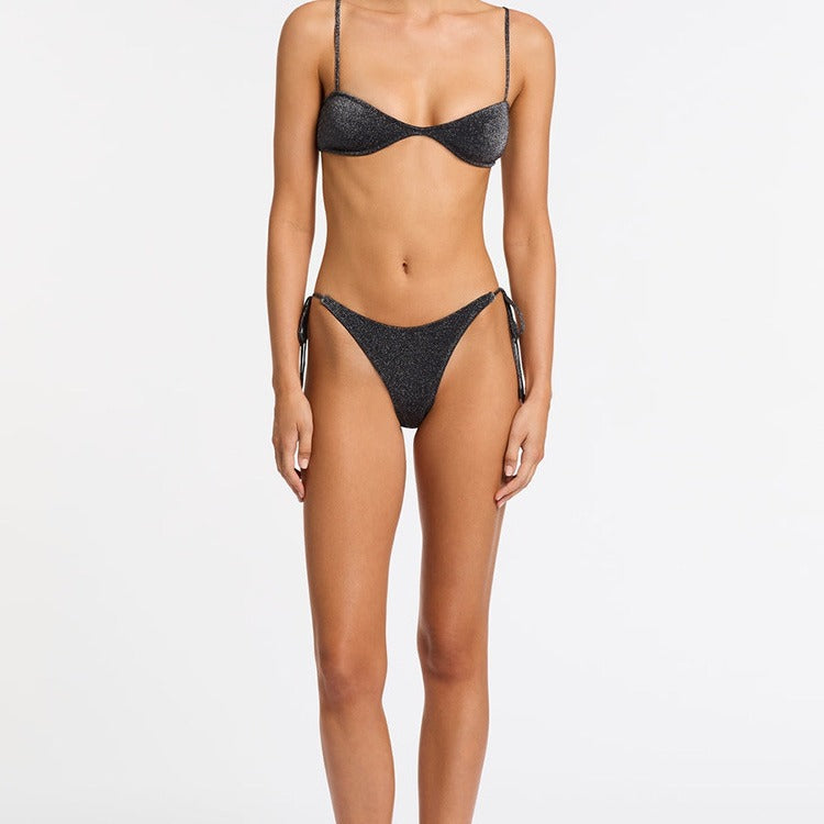 Femmes Bikini deux-pièces Sexy Maillot de bain sans dos