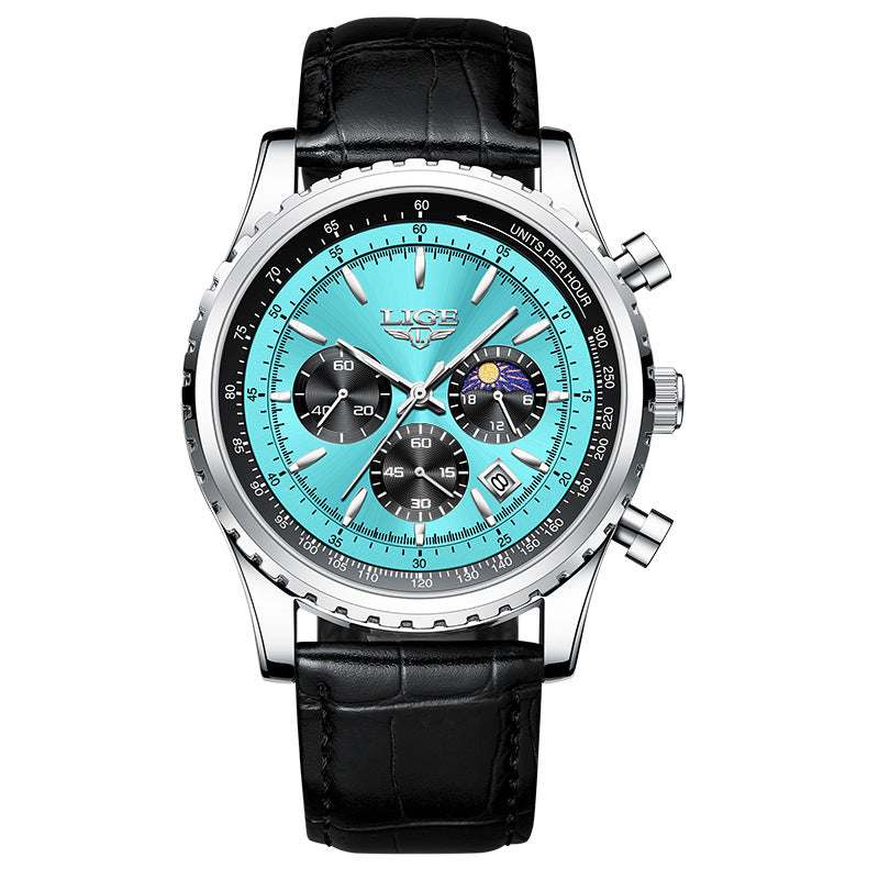 Waterproof multi-functional sports timing watch