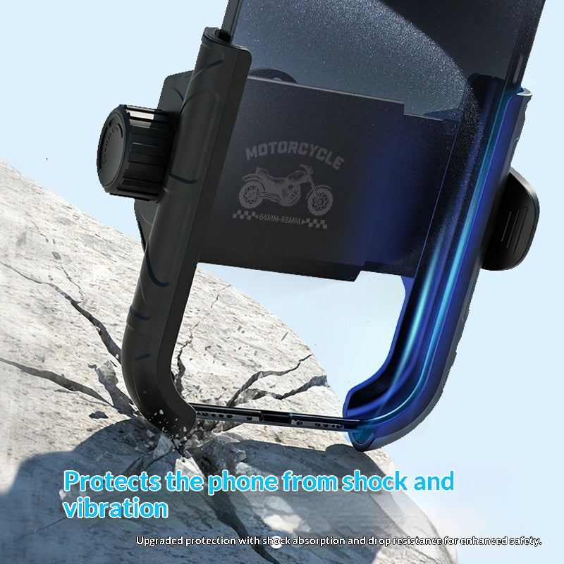 Support de moto et de téléphone