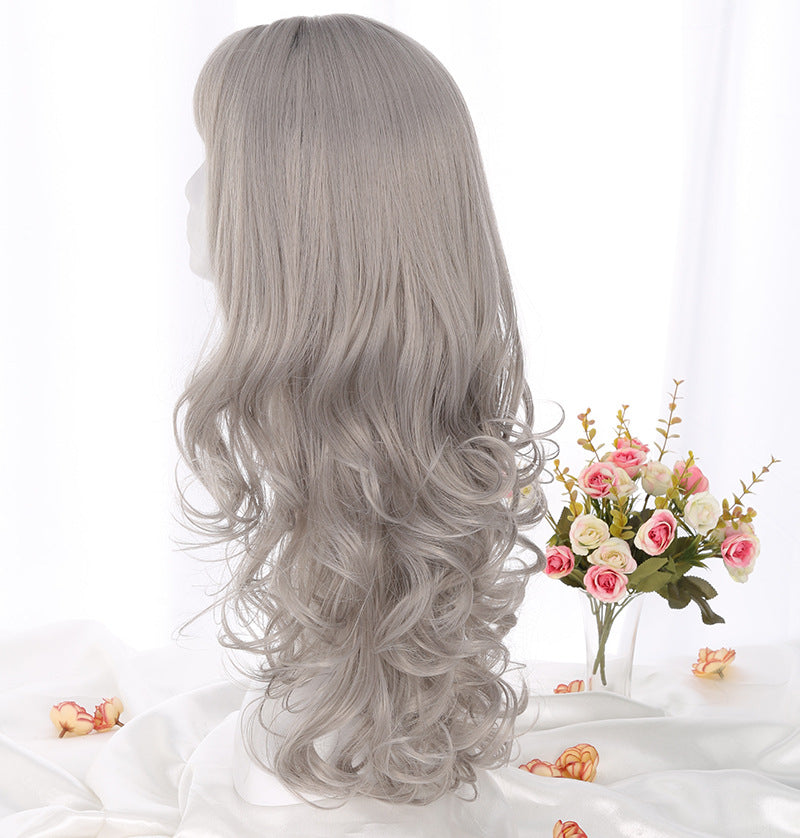 Perruque à cheveux bouclés