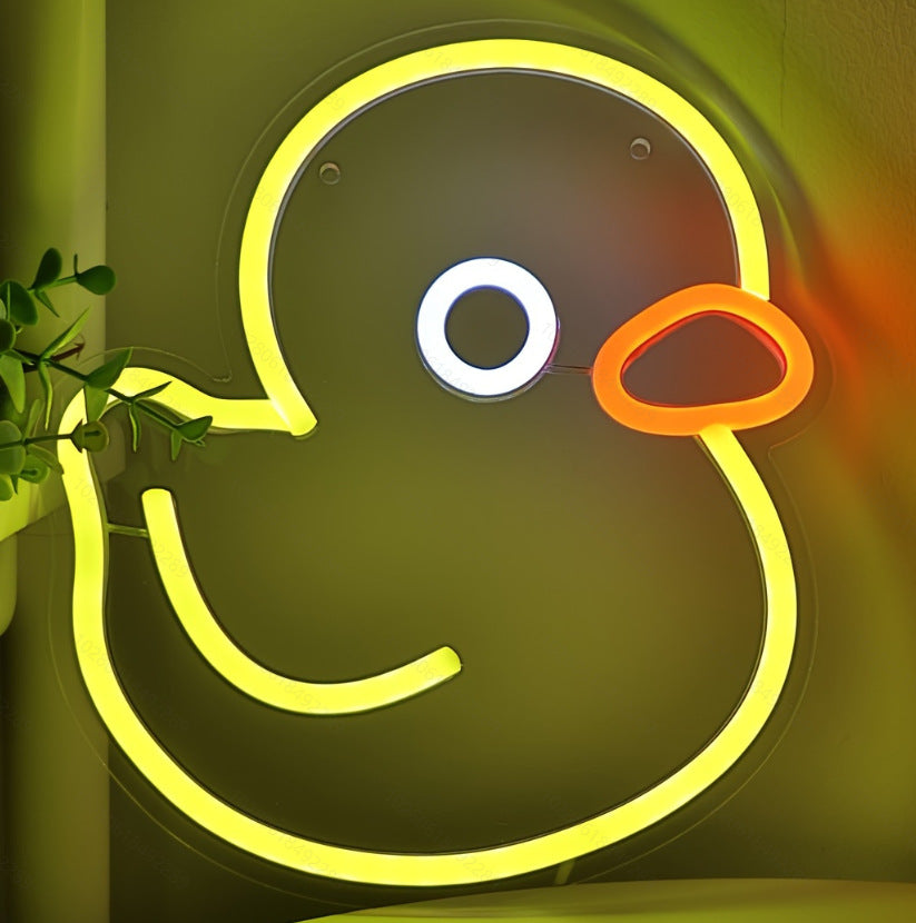 Lampe d'atmosphère de vacances en silicone souple Glowing En anglais