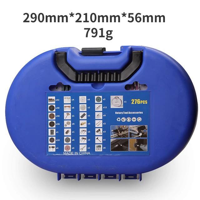 276PC Accessoires de broyeur électrique Bijoux de racine de travail du bois Jade Découpe de broyage poli