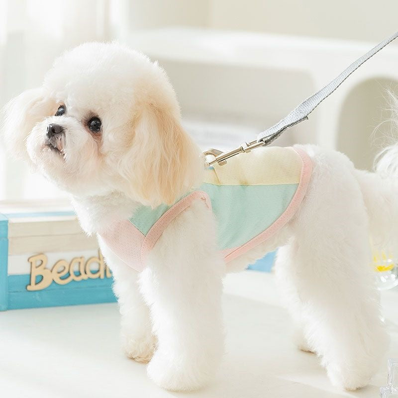 Macaron style Papillon modèle Mesh Sun protection soie glacée Harness Vest