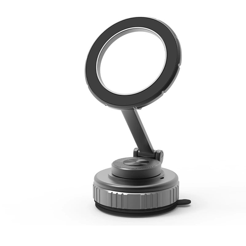 Magnetic chuck vacuum cleaner holder-gun gray-zinc alloy-1 piece