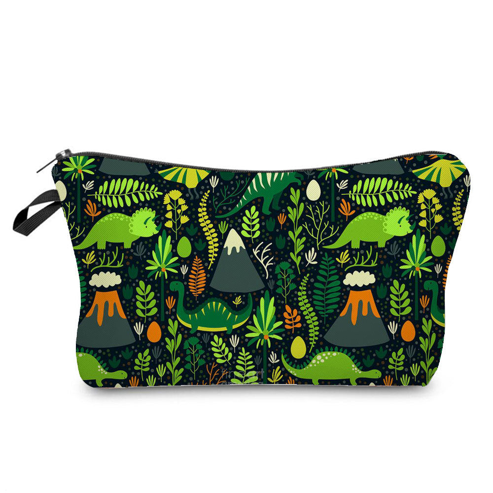 Cartoon Dinosaur Imprimer Sac de maquillage
