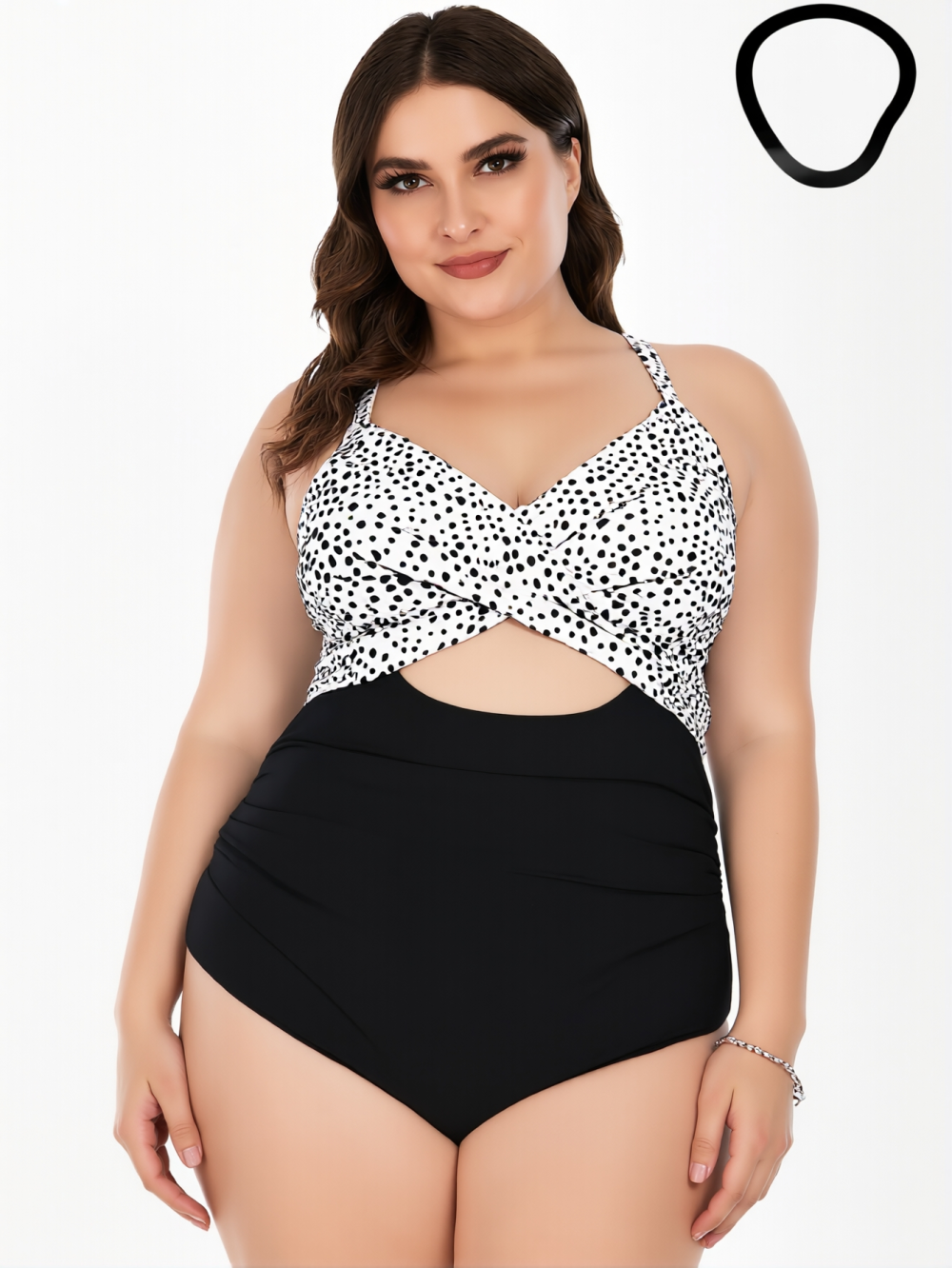 Ensemble de maillots de bain occasionnels 2 pièces pour femmes M127