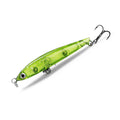 Long-distance casting of artificial lures for freshwater streams