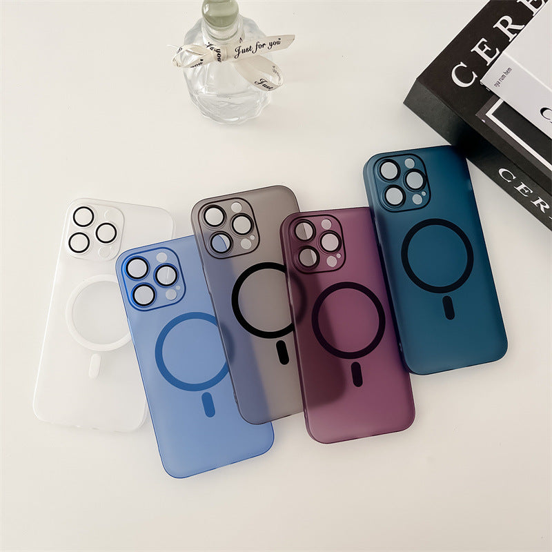 Étui de téléphone ultra-mince Mist Givre magnétique tout compris