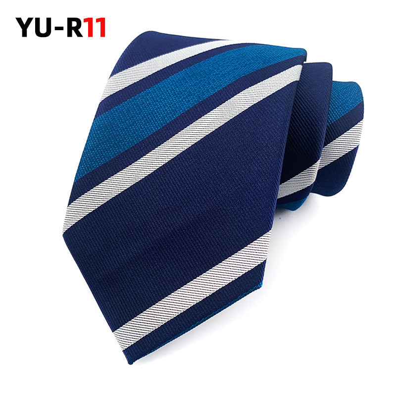 British Gentleman style rayé Mens Tie pour les costumes et Streetwear Coordination