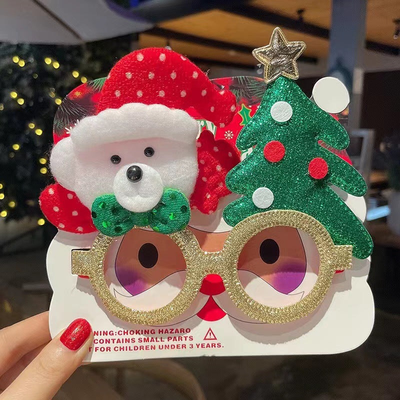 Verres de Noël Cadre Santa Claus Xmas Eyewear