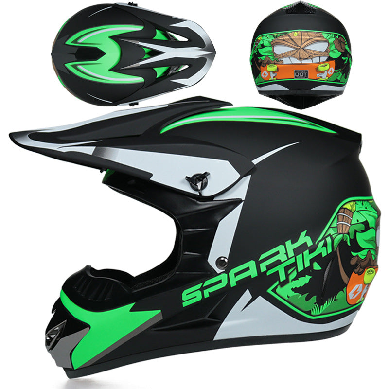 Casque hors route Moto Petit casque hors route