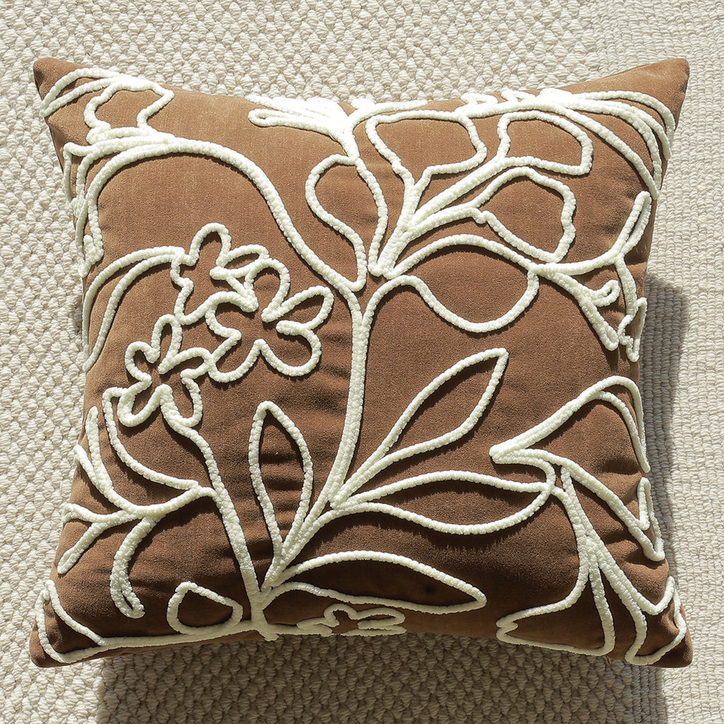 Nordic Vintage Salon Jacquard housses d'oreiller