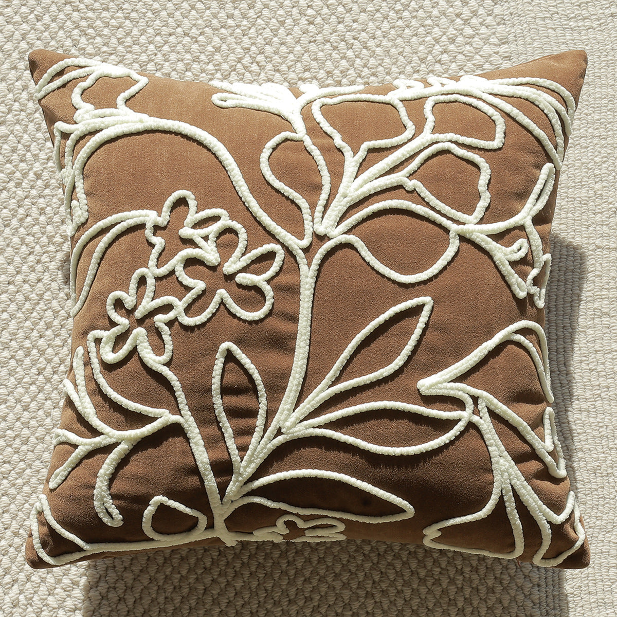 Nordic Vintage Salon Jacquard housses d'oreiller