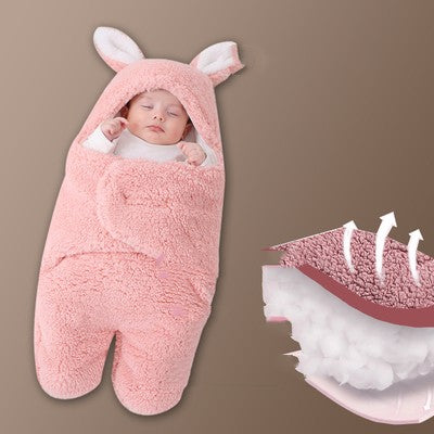Bébé tenir le nouveau-né épaississant Wrap Swadle sac de couchage