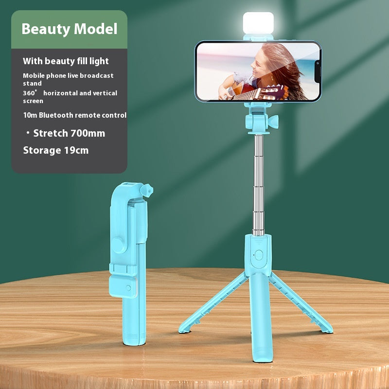 Téléphone portable Bluetooth Selfie Stick Tripod auto minuterie