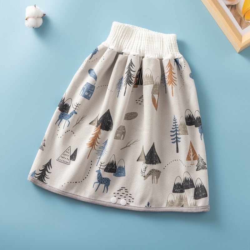 Jupe imperméable Absorbante pour enfants Haute taille étanche
