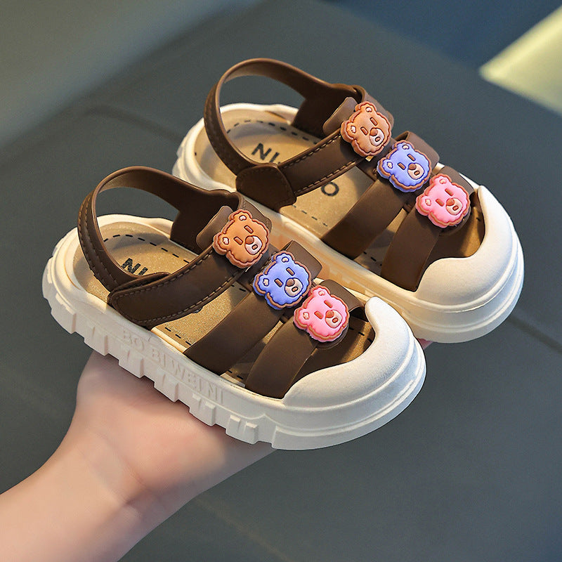 Boy Soft Bottom Non-slip Boy Baby Shoes Chaussures pour enfants