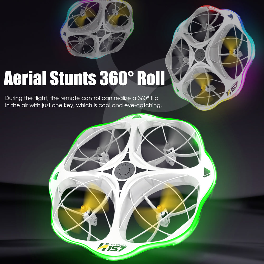 H158 Drone double électrique blanc