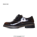 Hommes chaussures en cuir deux tons épais sont parfaits pour les deux occasionnels et d'usure