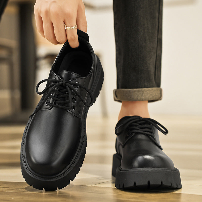 Hommes Affaires Waterproof Chaussures en cuir noir