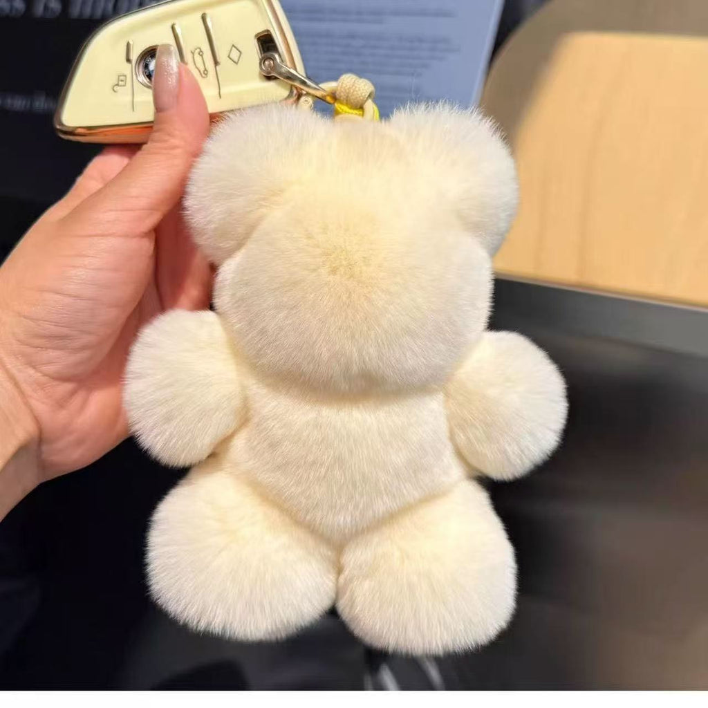 Pendentif simple et polyvalent pour porte-clés de voiture ours