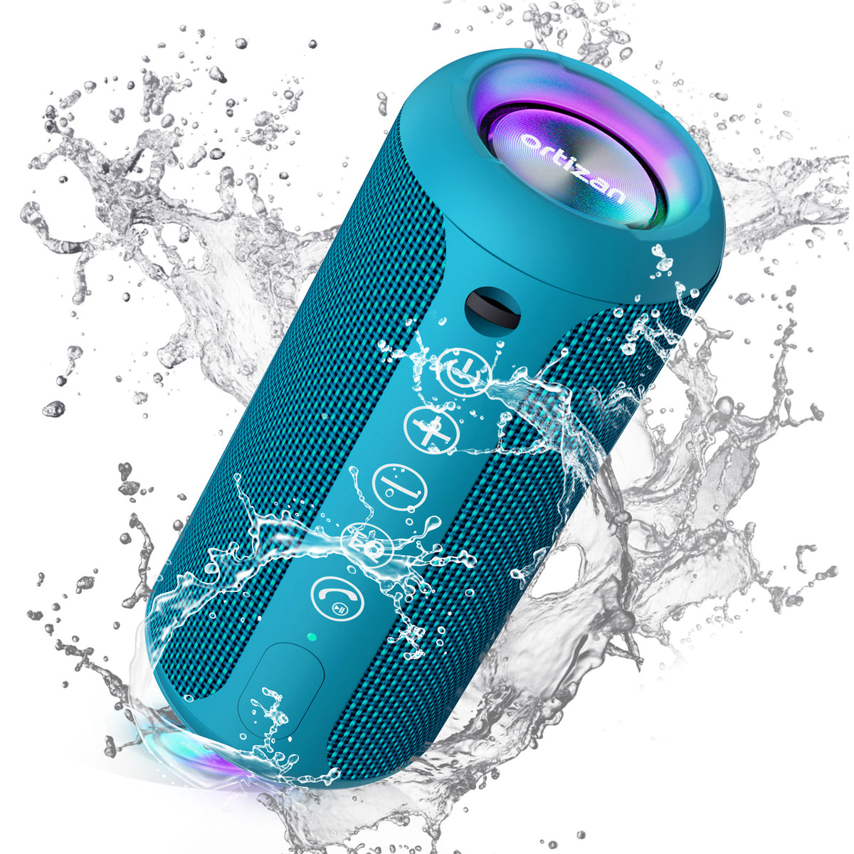 Haut-parleur Bluetooth sans fil Sous-woofer Portable Carte Insert Bluetooth Audio System