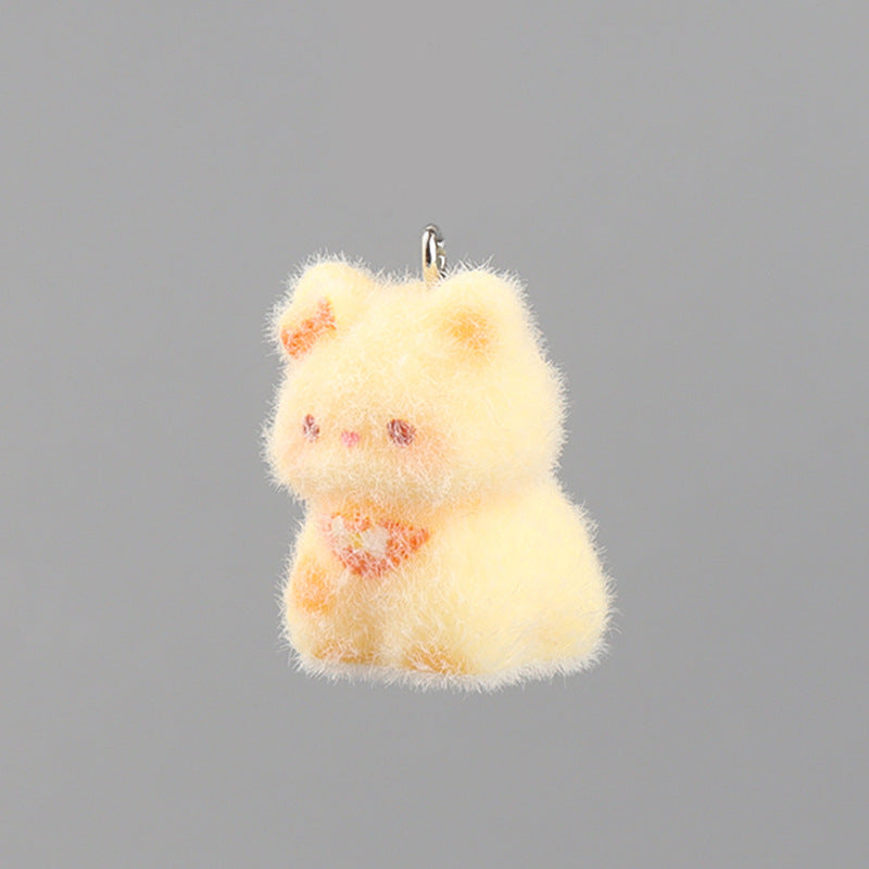 Pendentif porte-clés 3D Kitty bricolage