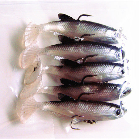 Paquet de poisson de plomb 14 Grams 8 Cm Lures Perch conçu pour tuer l'ail doux