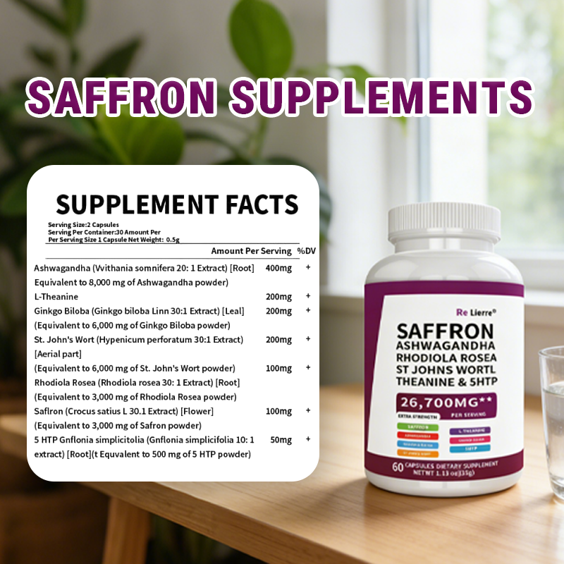 Supplément au safran naturel