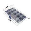 M3M4 Boîte à vis en métal R Pin Shell