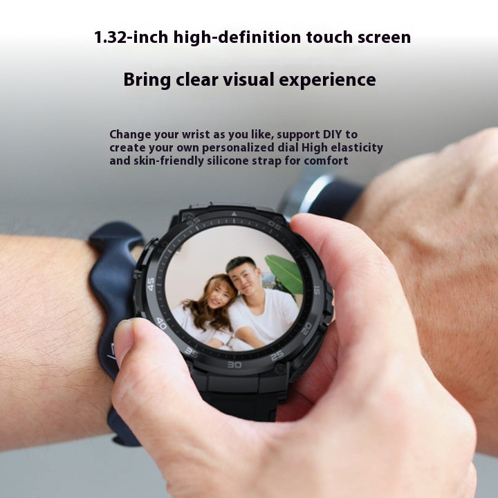 Sports TWS Earphone Heart Rate Smart Watch
