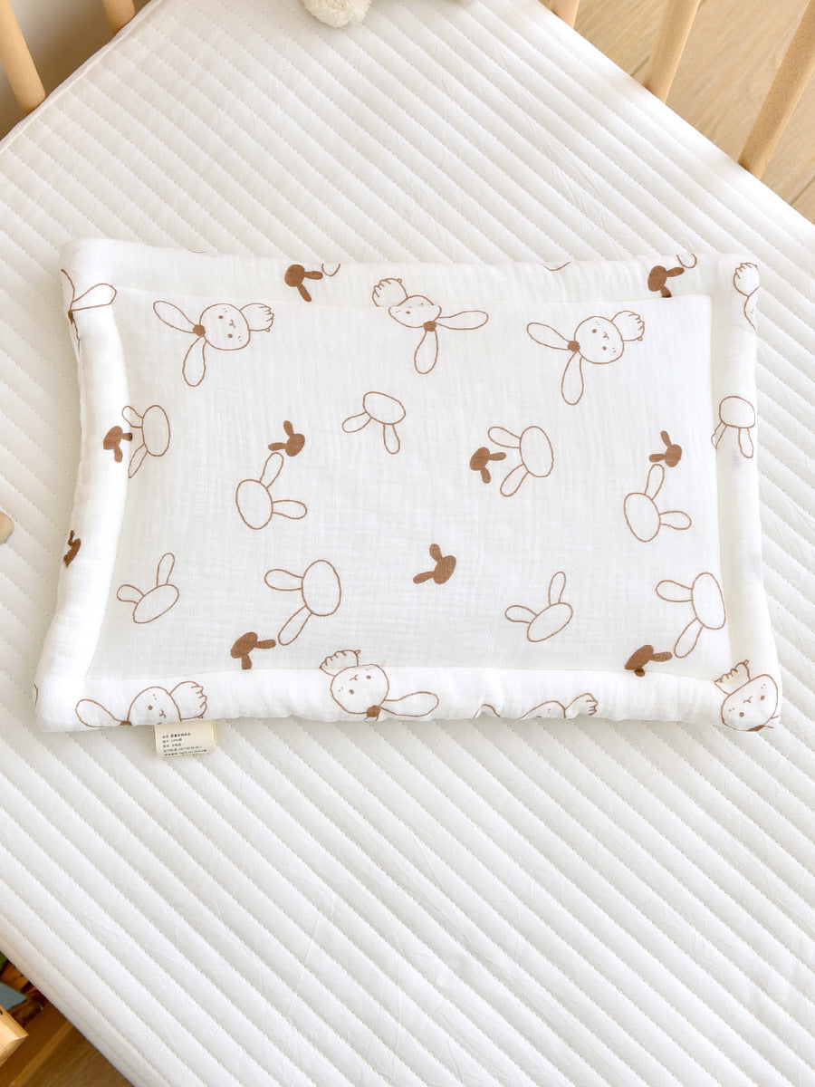 Oreiller pour nouveau-né en coton Gauze Bonnet