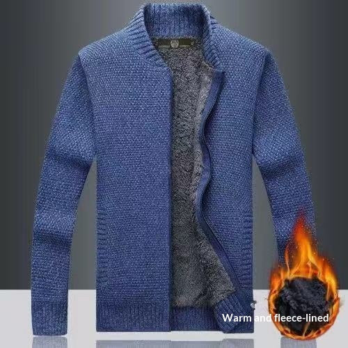 Chandail de cardigan épais pour hommes