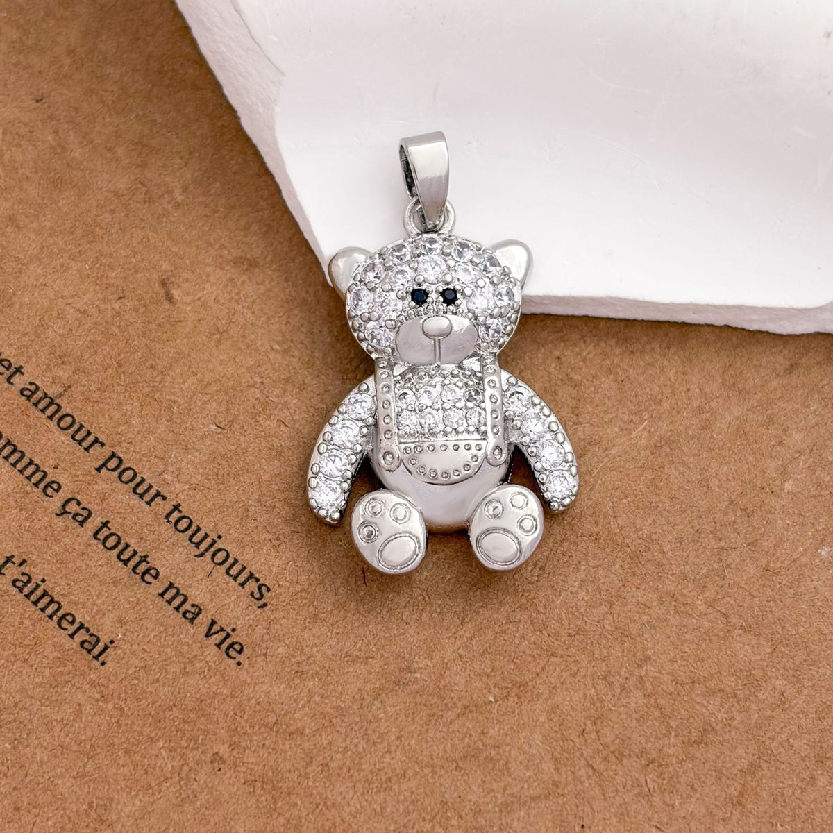 Pendentif et accessoires pour bijoux pour petits ours mignons