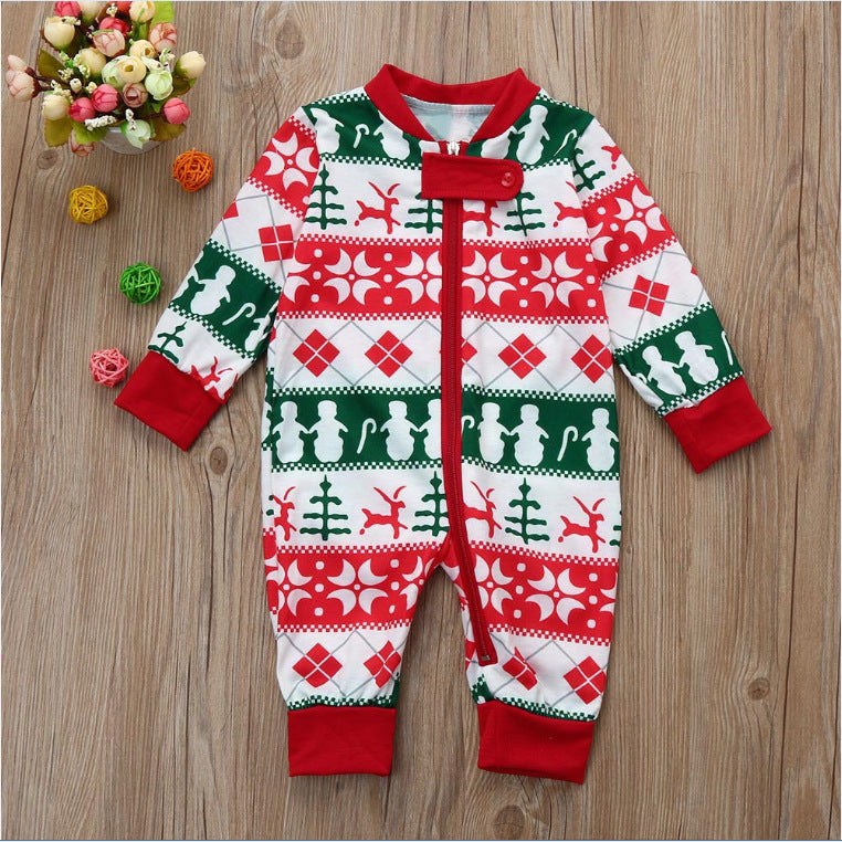 Christmas mode occasional parent child wear