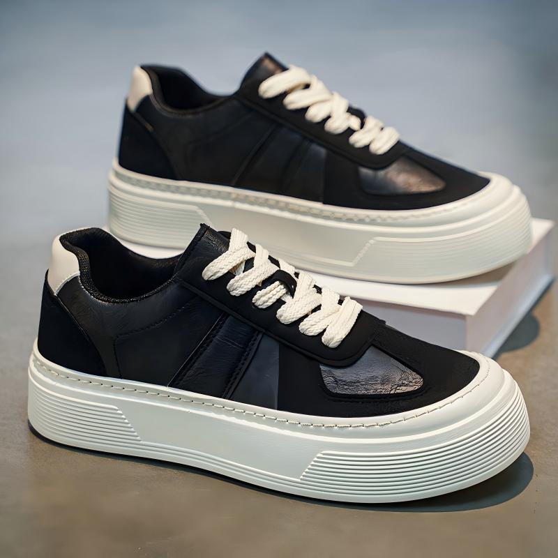 Hommes Chunky Platform Heighten Casual Skate Sneakers